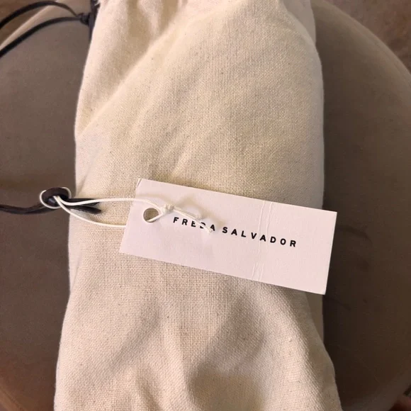 Freda Salvador James shearling slipper black and white pony hair - Picture 4 of 4